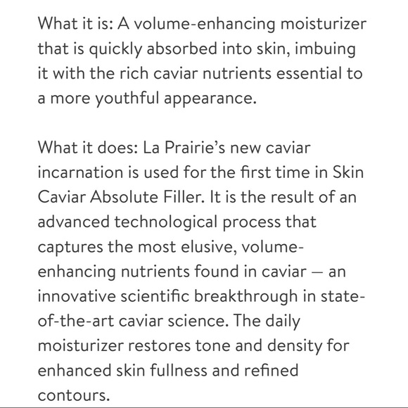 La Prairie Caviar absolute filler cream 25ml - Picture 3 of 5